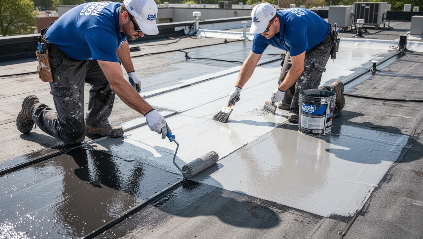 Flat Roof Repair & Sealing
